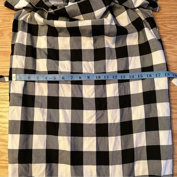 NWT Love Moschino Gingham Checkered Cherry Patch Dress 4 - Picture 9 of 11